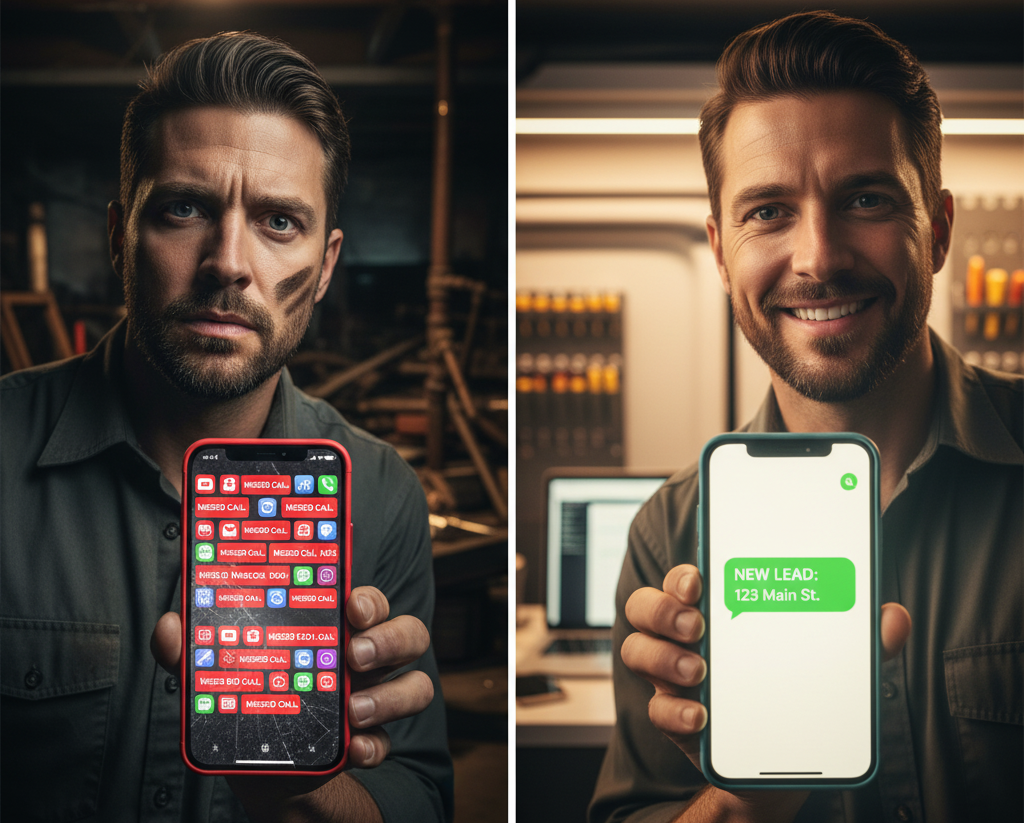 An infographic showing the 3 easy steps of how Insta-Connect works.